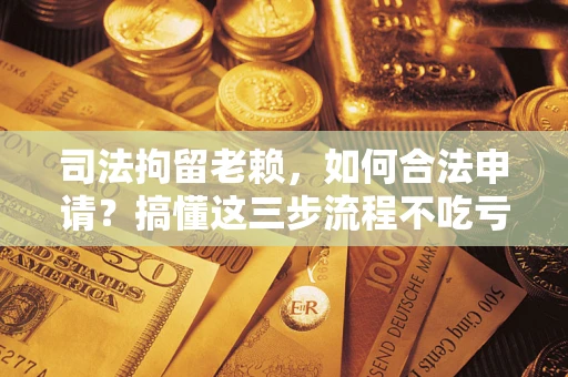 北京司法拘留老赖，如何合法申请？搞懂这三步流程不吃亏！
