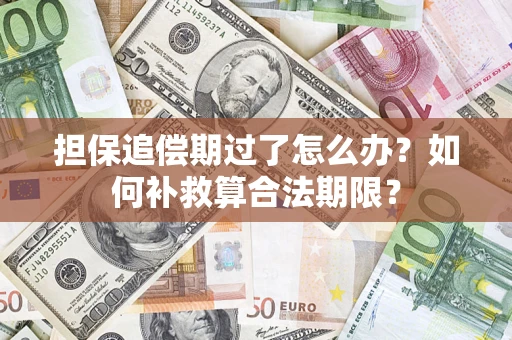 北京担保追偿期过了怎么办？如何补救算合法期限？