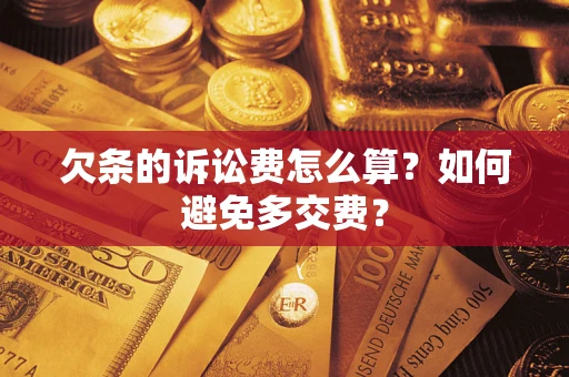 北京欠条的诉讼费怎么算？如何避免多交费？