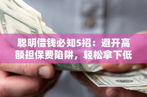北京聪明借钱必知5招：避开高额担保费陷阱，轻松拿下低息贷款